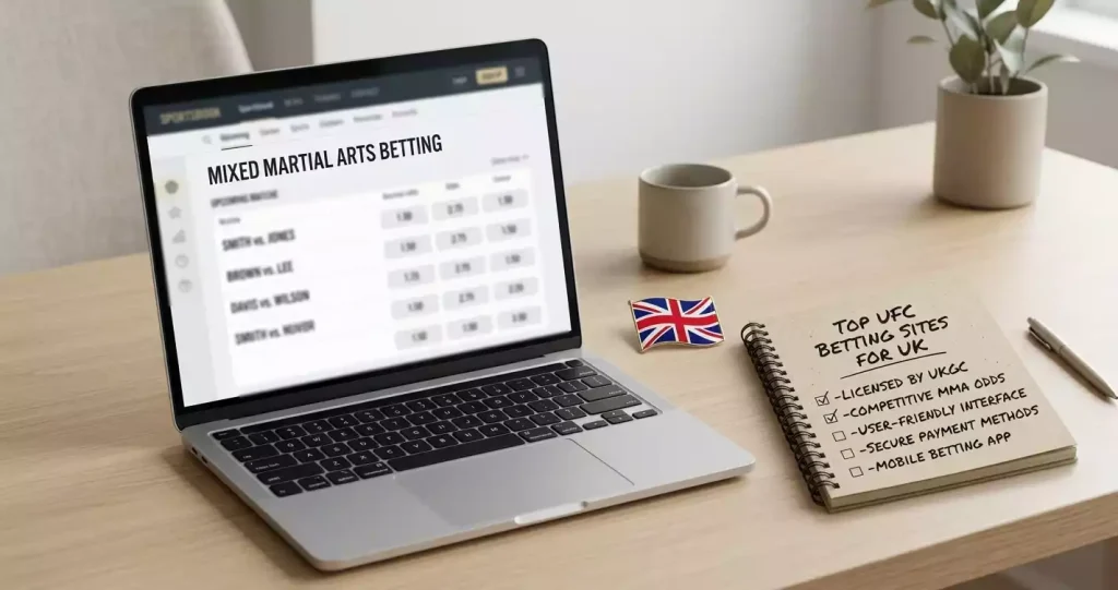 Guide to choosing the best UFC betting sites in the UK based on licensing markets and odds quality