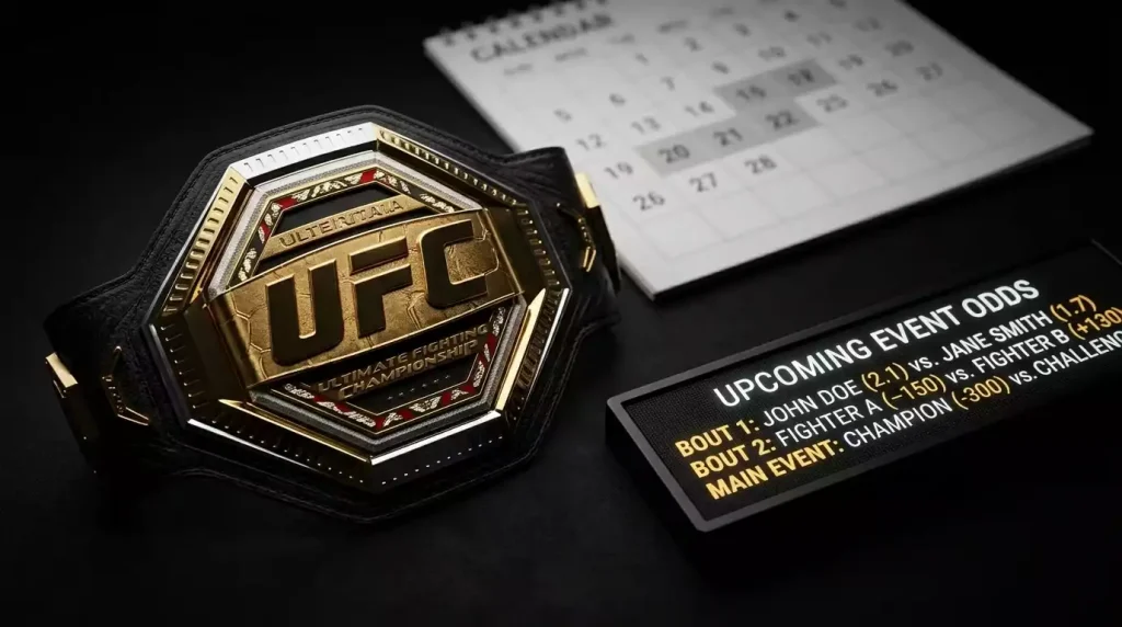 UFC futures betting guide covering championship outright markets and long-term value strategies